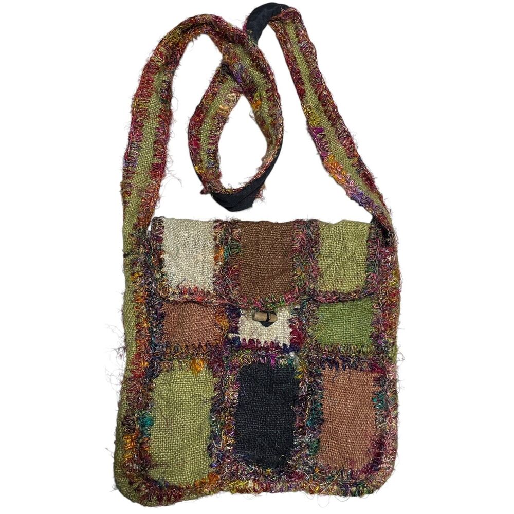 Gypsy Rose Cross Body‎ Hippie Soho Eclectic Patchwork Purse